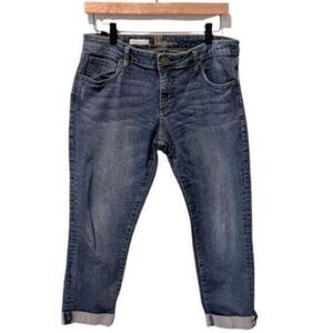 Kut from the Kloth Cropped Kate Boyfriend Jeans Size 6